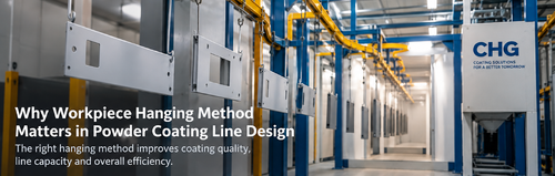 에 대한 최신 회사 뉴스 Why Workpiece Hanging Method Matters in Powder Coating Line Design
