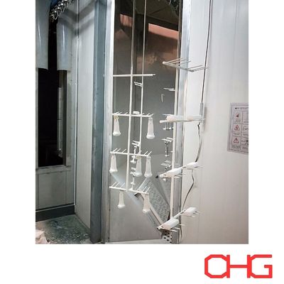좋은 가격 산업용 자동 유리 윤활 스프레이 페인팅 라인 (컨베이어 시스템 포함) 맞춤 제작 온라인으로