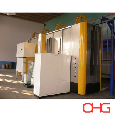 좋은 가격 Method Type and Automatic Stainless Steel Powder Coating Machine Spray Booth for Metal Surface Treatment 온라인으로