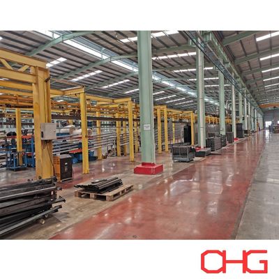 좋은 가격 알루미늄 프로파일용 전극적 분말 코팅 장비 PLC 제어 장치 온라인으로