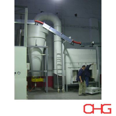 좋은 가격 전문적인 빠른 색상 변경 대형 사이클론 회수 시스템으로 분체 도장 라인을 업그레이드하세요 온라인으로