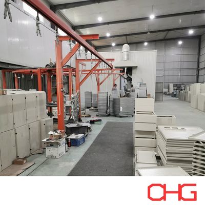 모노레일 오버헤드 컨베이어 장비 파우더 코팅 사용자 정의 엽금속 부품 사용자 정의 옵션
