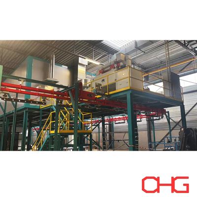 맞춤형 전자기 E 코팅 KTL/EPD 생산 라인 코팅 기계