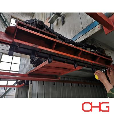 자동 PVC 또는 PP 파우더 코팅 스프레이 페인트 부스