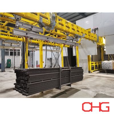 구조 부품 자동 코팅 기계와 액체 페인팅 생산 라인