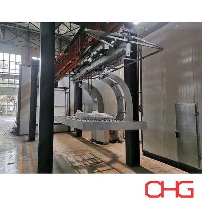 좋은 가격 단조 컨베이어 시스템 장비 및 맞춤형 액체 스프레이 페인팅 라인 온라인으로