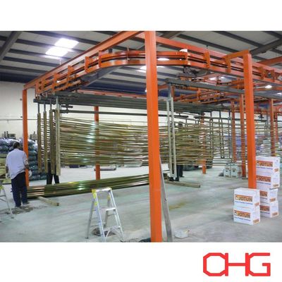 전기 정전 스프레이 기구와 자동 파우더 코팅 생산 라인 사용자 정의 가능한 기술 데이터