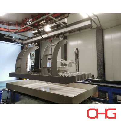 좋은 가격 무거운 기계 부품 수동 방법의 액체 젖은 페인팅 분사 생산 라인 하드웨어 유형 분사 장비 온라인으로