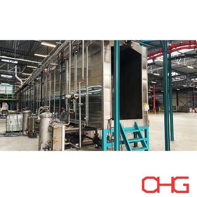 산업용 파우더 코팅 라인 스프레이 클리너