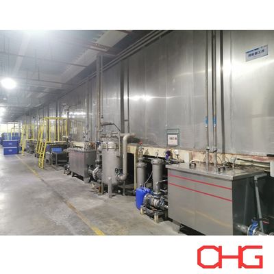 우수한 분체 도장 라인 코팅 기계를 위한 맞춤형 전처리 스프레이 터널 시스템