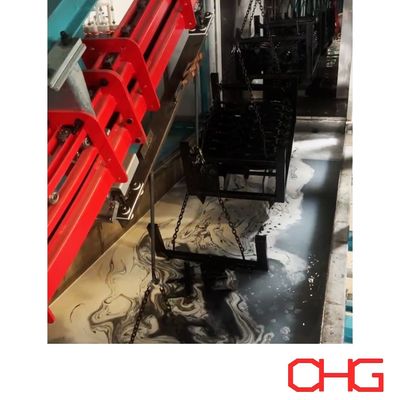 PLC 제어 잠수 전처리 장비 파우더 코팅 생산 라인