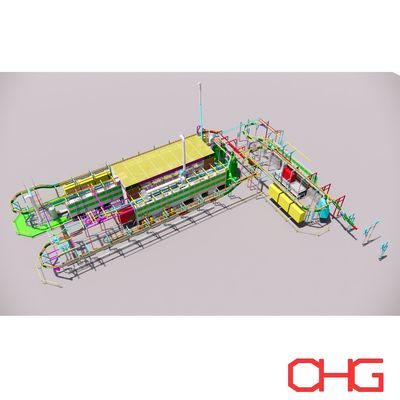 금속 기판 전기영동 전착 코팅 전처리 라인 (맞춤 옵션 포함)