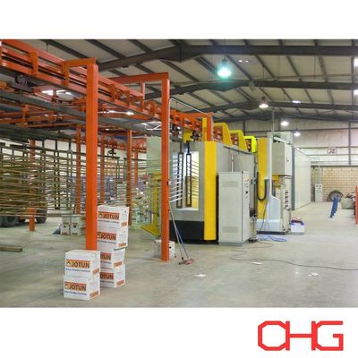 PLC 제어 장치와 함께 스테인리스 스틸/PVC/탄소 스틸 파우더 코팅 스프레이 부스