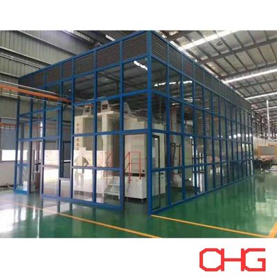 PVC/스테인리스 스틸/탄소강 분체 도장기 스프레이 부스 (클린룸 포함)