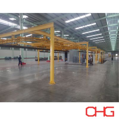 알루미늄 프로파일에 대한 개인화 분말 코팅 라인 모든 장비로 만들어졌습니다.