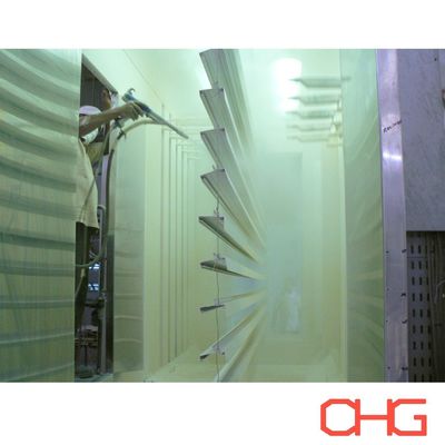 알루미늄 프로파일 하드웨어 스프레이 장비에 대한 사용자 정의 가능한 고성능 분말 코팅 생산 라인