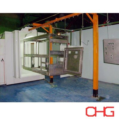 수동 스프레이 총과 함께 금속 가루 코팅 라인 설계 및 사용자 정의