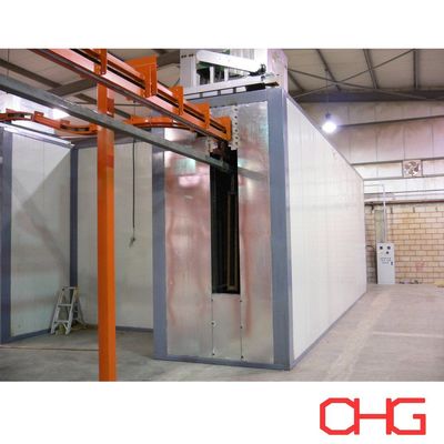 자동차 부품에 대한 자동 정전 전자기 분말 코팅 라인