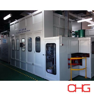 좋은 가격 Customized Wet Painting Booth with Automatic Spray Painting Coating Machine and Customizable Coating Solution 온라인으로