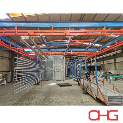 기술 데이터 알루미늄 프로파일에 대한 사용자 정의 전문 파우더 코팅 생산 라인