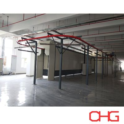 아크릴 보드 코팅 머신 모노레일 컨베이어 파우더 코팅 라인