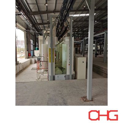 자동 파우더 코팅 라인 주문형 금속 기판 스프레이 페인팅 시스템