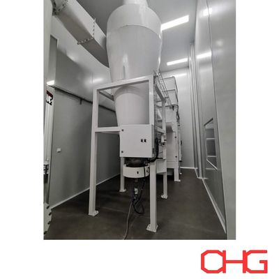 스프레이 부스 파우더 코팅 장비의 사이클론 복원 시스템 전문 PLC 제어 장치