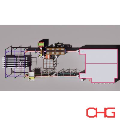 PLC 제어 장치 및 코팅 장비와 맞춤형 정전기 분말 코팅 라인