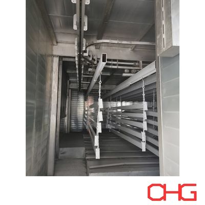 알루미늄 기판에 맞춤형 컨베이어 시스템 파우더 코팅 라인의 가이드 장비 설치 및 판매 후 서비스