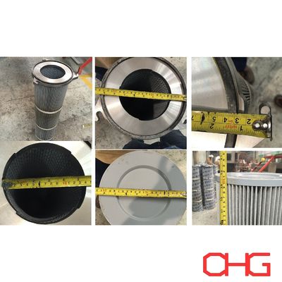 폴리우레탄 스푼 결합 중형 필터 카트리지는 파우더 코팅