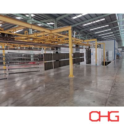 알루미늄 프로파일 제조 전문 정전기 분말 코팅 라인