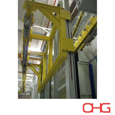 PLC 제어 파우더 코팅 리프팅 기계 코팅 생산 라인을 위해 사용자 정의