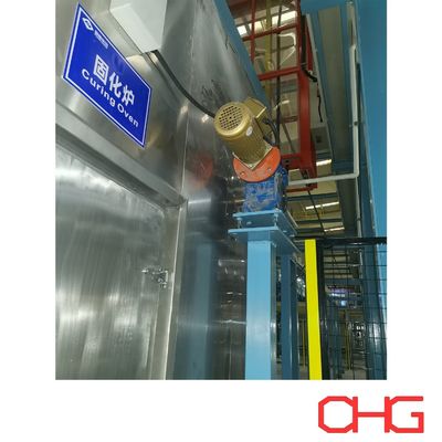 좋은 가격 산업용 폴리머화 건조 배치 오븐용 PLC 제어 장치 상부 적재 분체 도장 경화 오븐 온라인으로